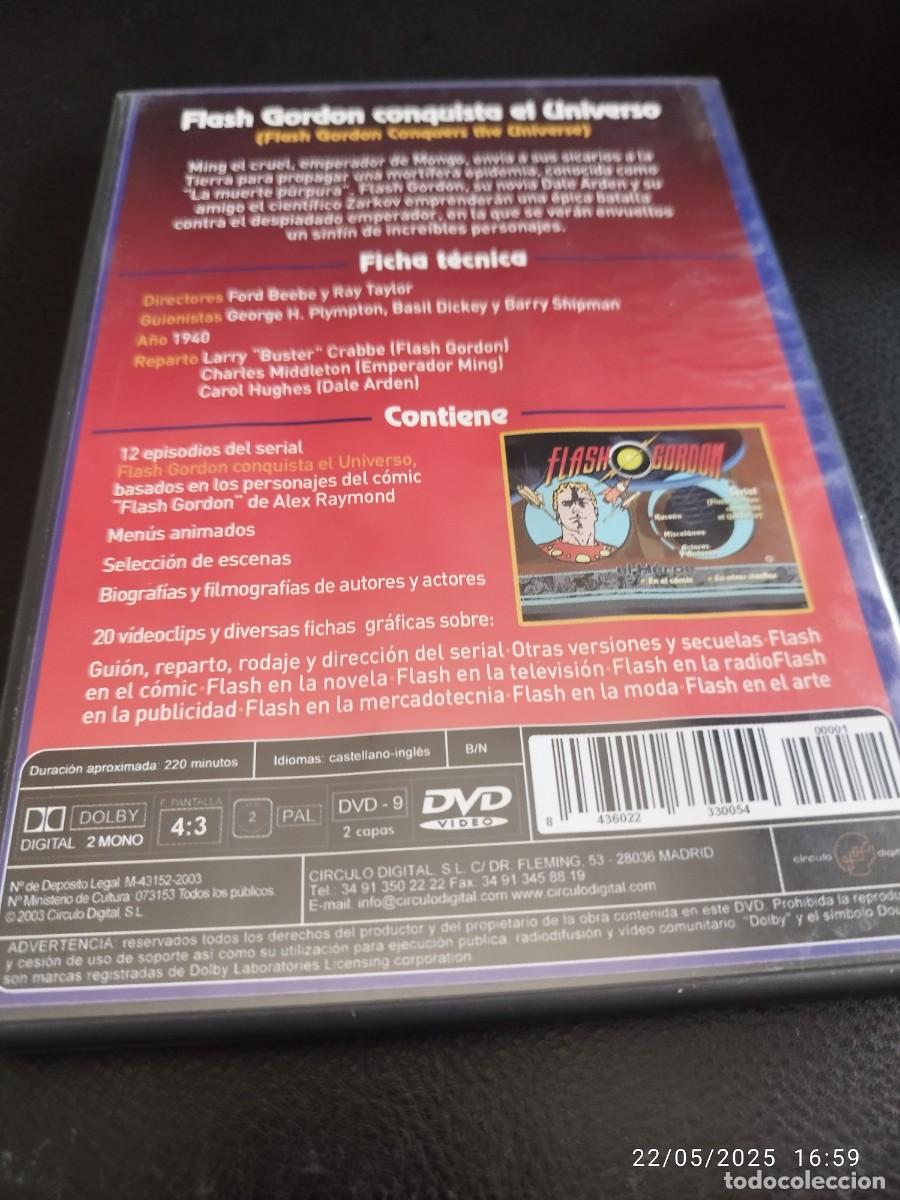 Cine: Flash Gordon - Dvd - Larry Buster - Foto 2