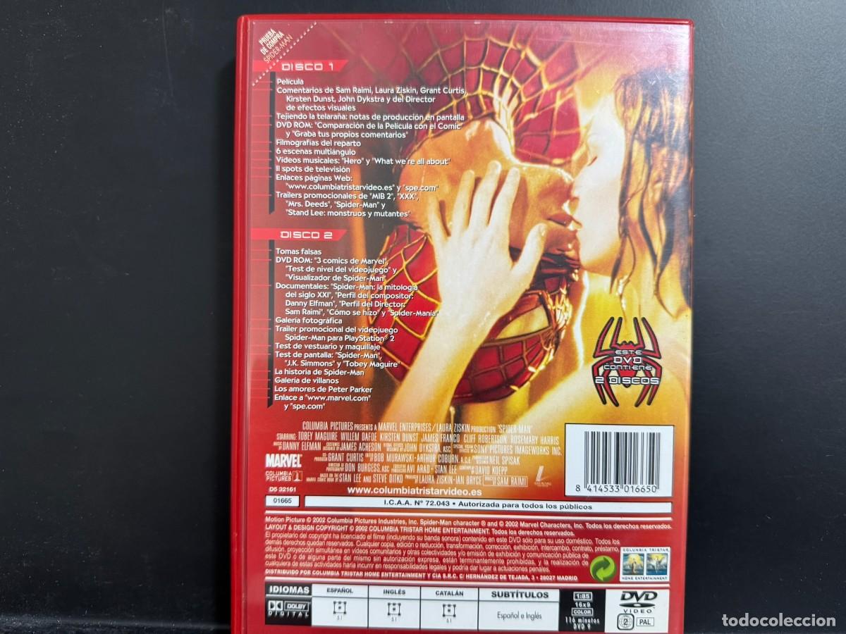Cine: Sam Raimi ● Spider-Man ● [DVD] 2002 - Foto 3