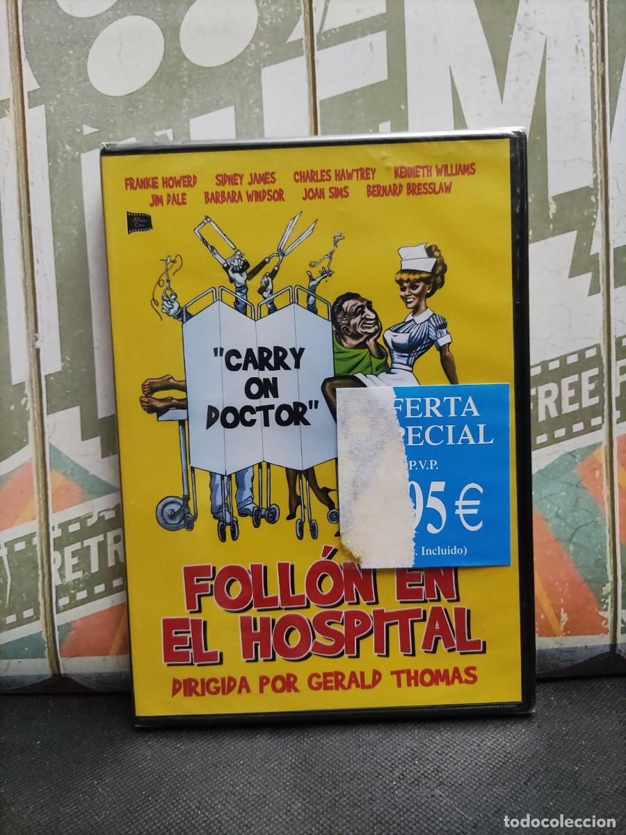 Cin&eacute;ma: DVD 148 &rdquo;Precintado&rdquo; Foll&oacute;n en el hospital - Frankie Howerp, Sidney James