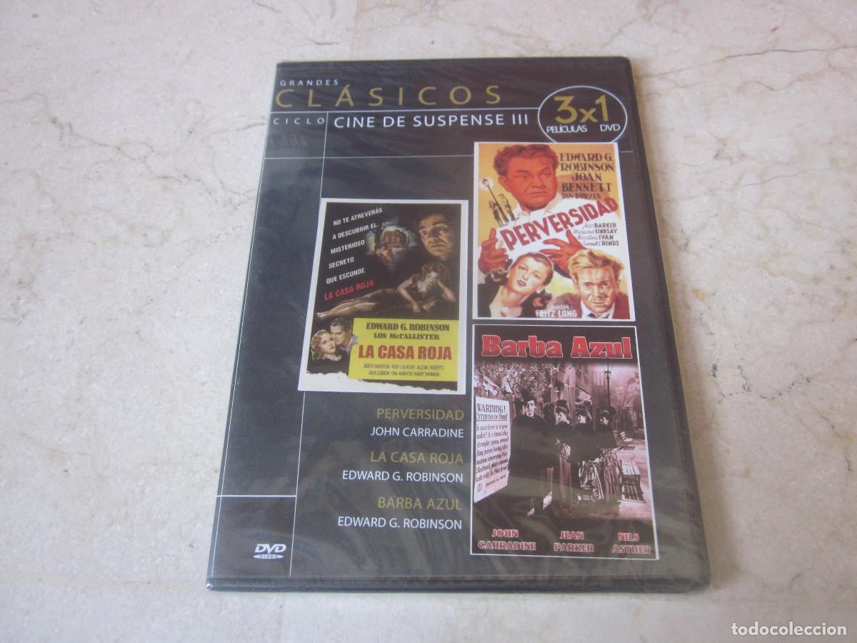 Cine: CICLO CINE DE SUSPENSE III DVD - PERVERSIDAD / LA CASA ROJA / BARBA AZUL - PRECINTADO
