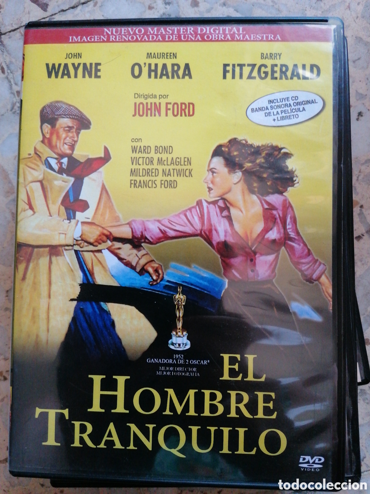 Cine: DVD EL HOMBRE TRANQUILO JOHN WAYNE - Foto 1