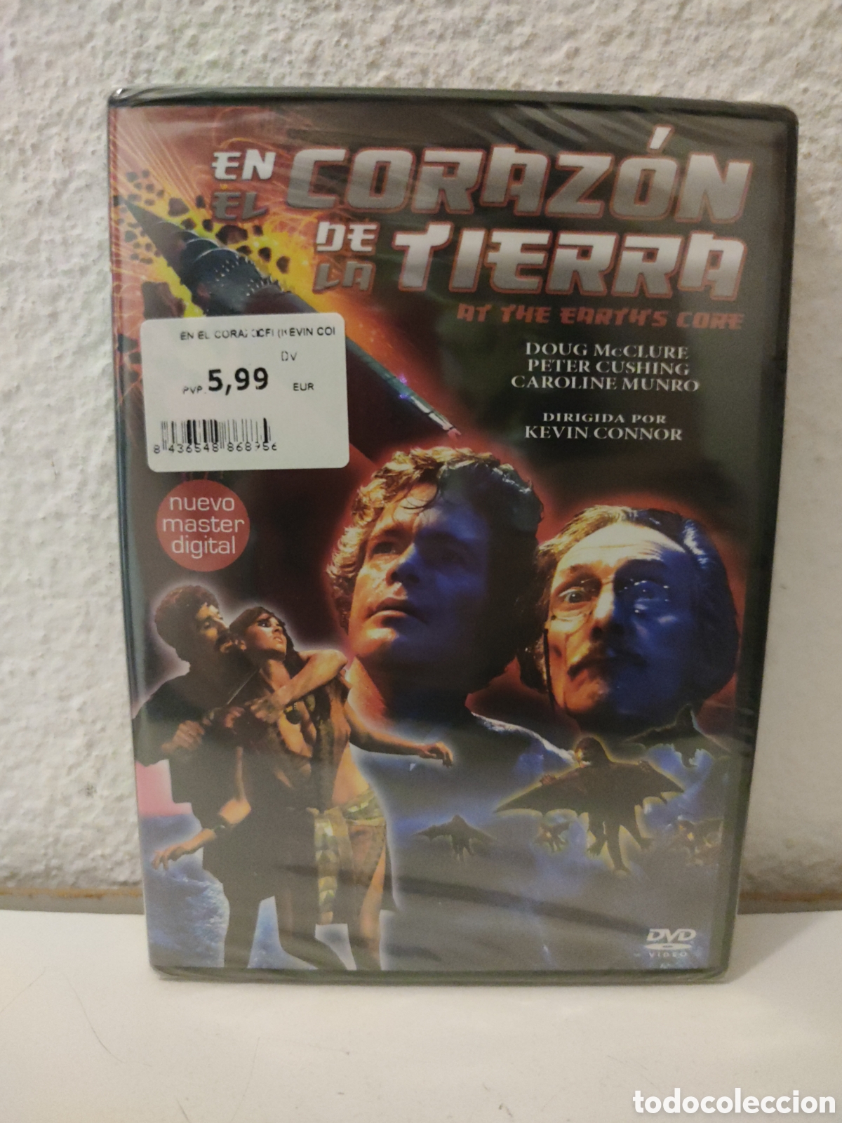 Cinema: Dvd - En el coraz&oacute;n de la tierra - At the Earth's Core - 1976 - Kevin Connor - Aventuras. Sci-Fi