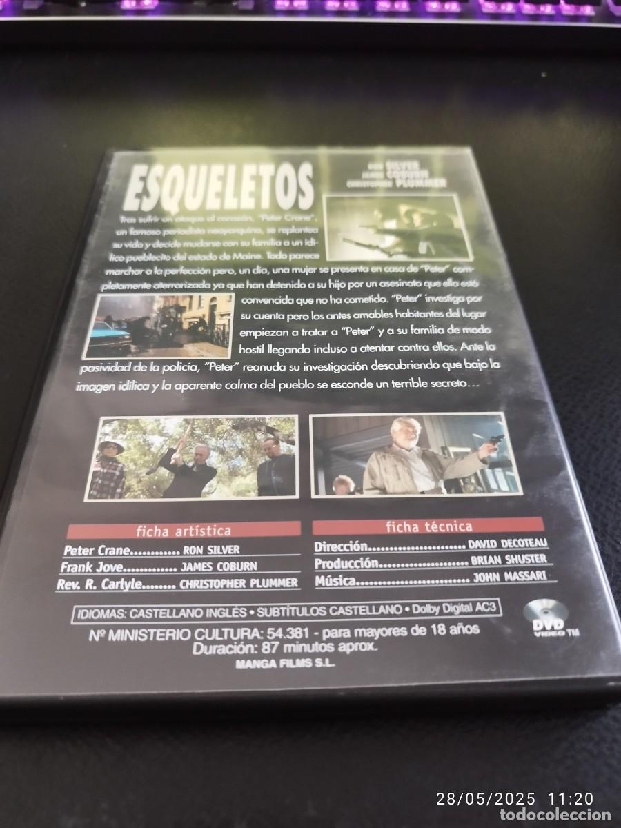 Cine: Esqueletos - Dvd - Ron silver - Foto 2