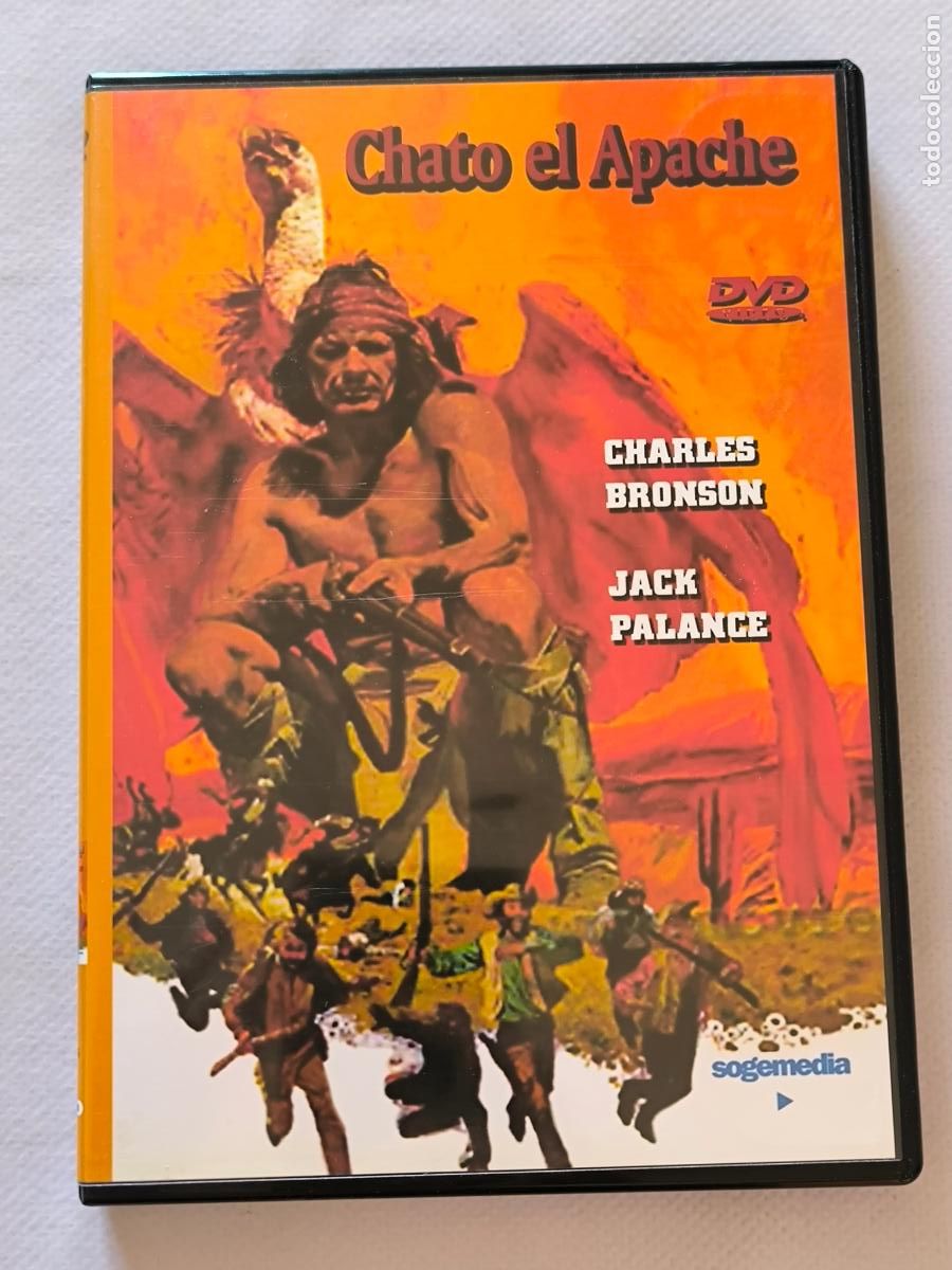 Cine: DVD CHATO EL APACHE - CHARLES BRONSON (EG) - Foto 1