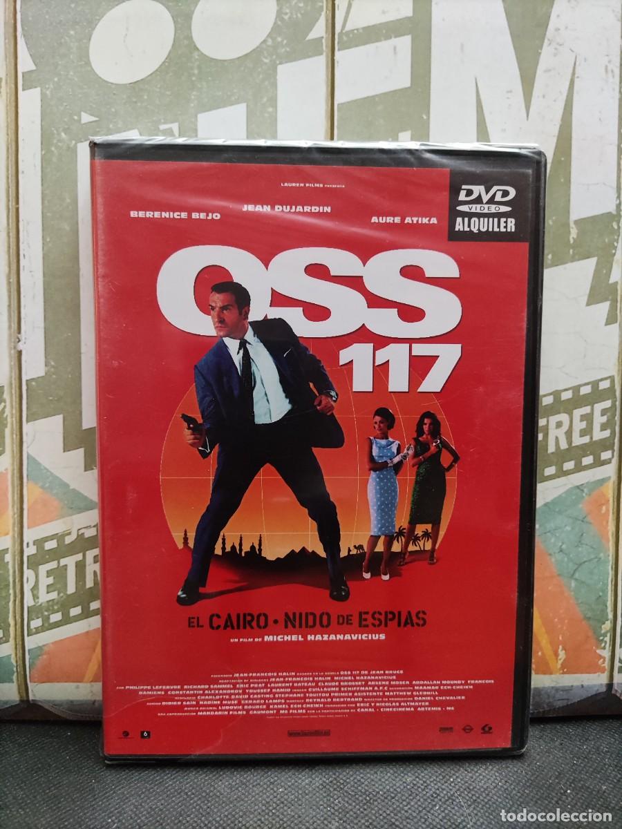 Kino: DVD 277 &ldquo;Precintado&ldquo; OSS 117 El Cairo Nido de esp&iacute;as - Jean Dujardin, Aure Atika
