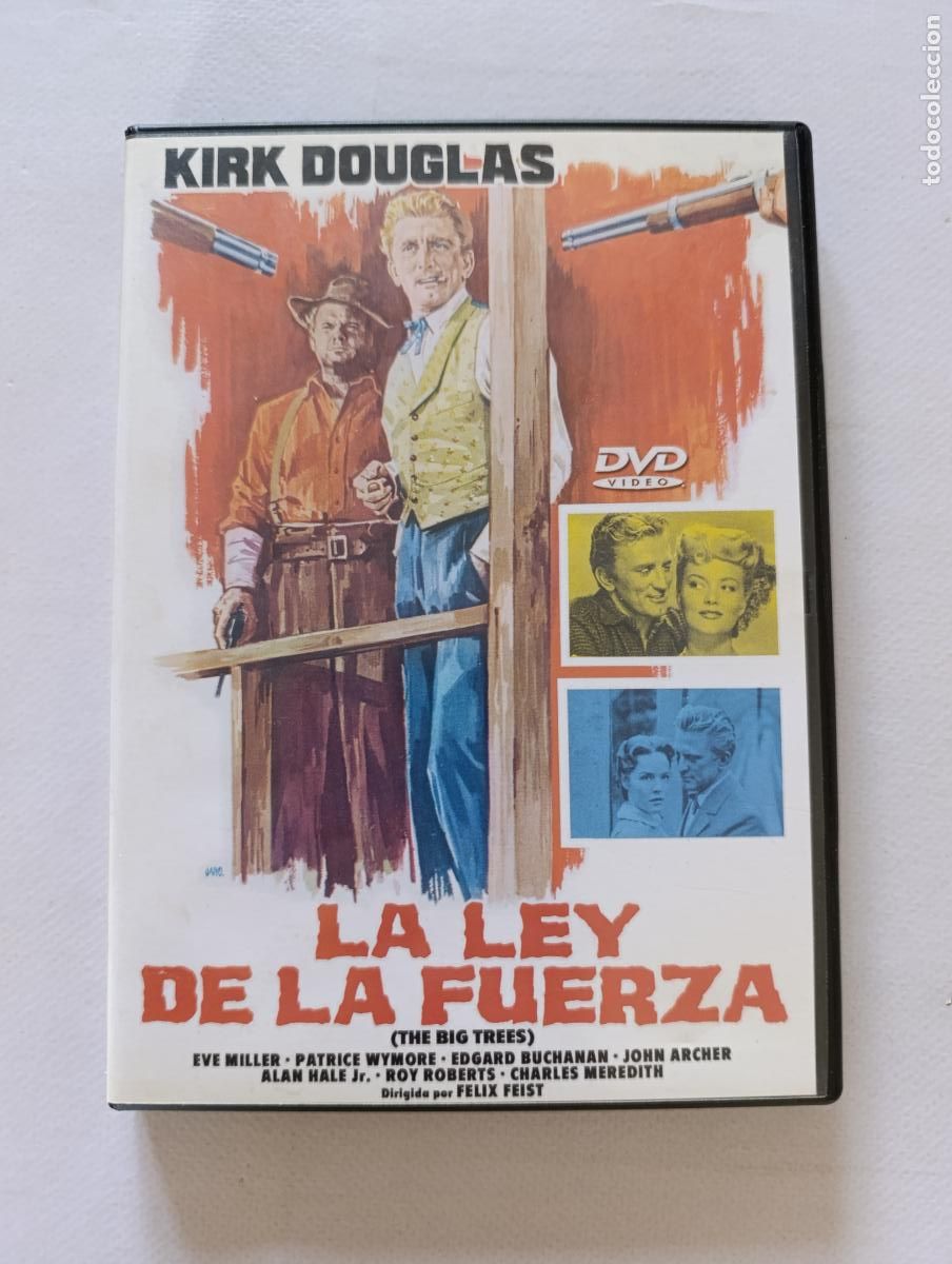 Kino: DVD LA LEY DE LA FUERZA (THE BIG TREES) - KIRK DOUGLAS (EQ)