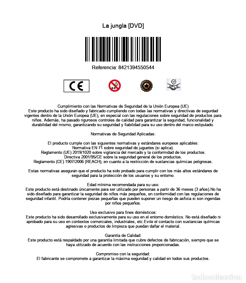 Cine: La jungla [DVD] - Foto 2
