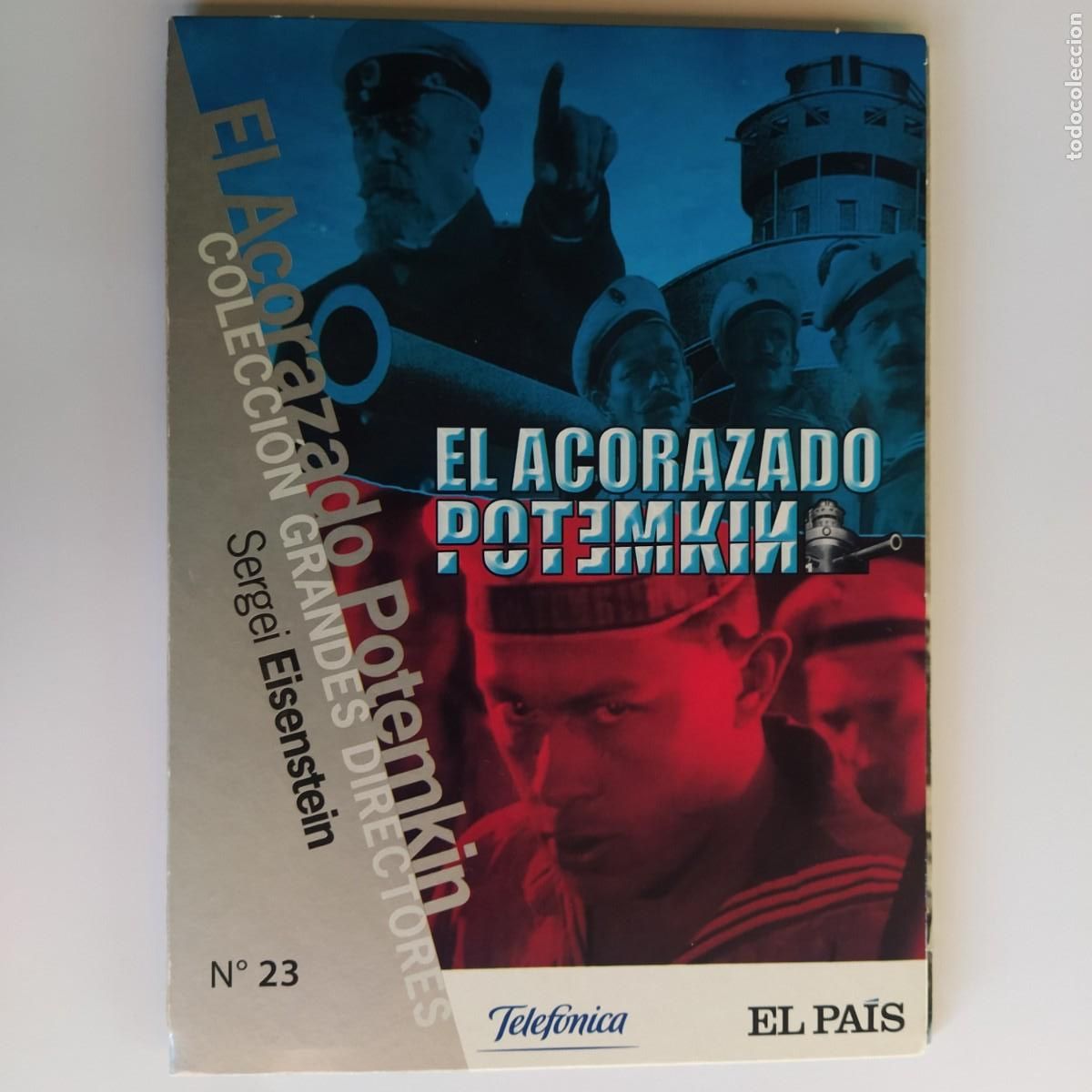 Cine: EL ACORAZADO POTEMKIN, EISENSTEIN. Caja delgada