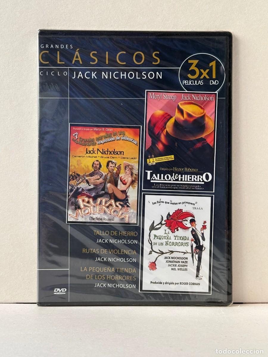Cinema: Rutas de violencia + Tallo de Hierro + La peque&ntilde;a tienda de los horrores (DVD) *Precintado*