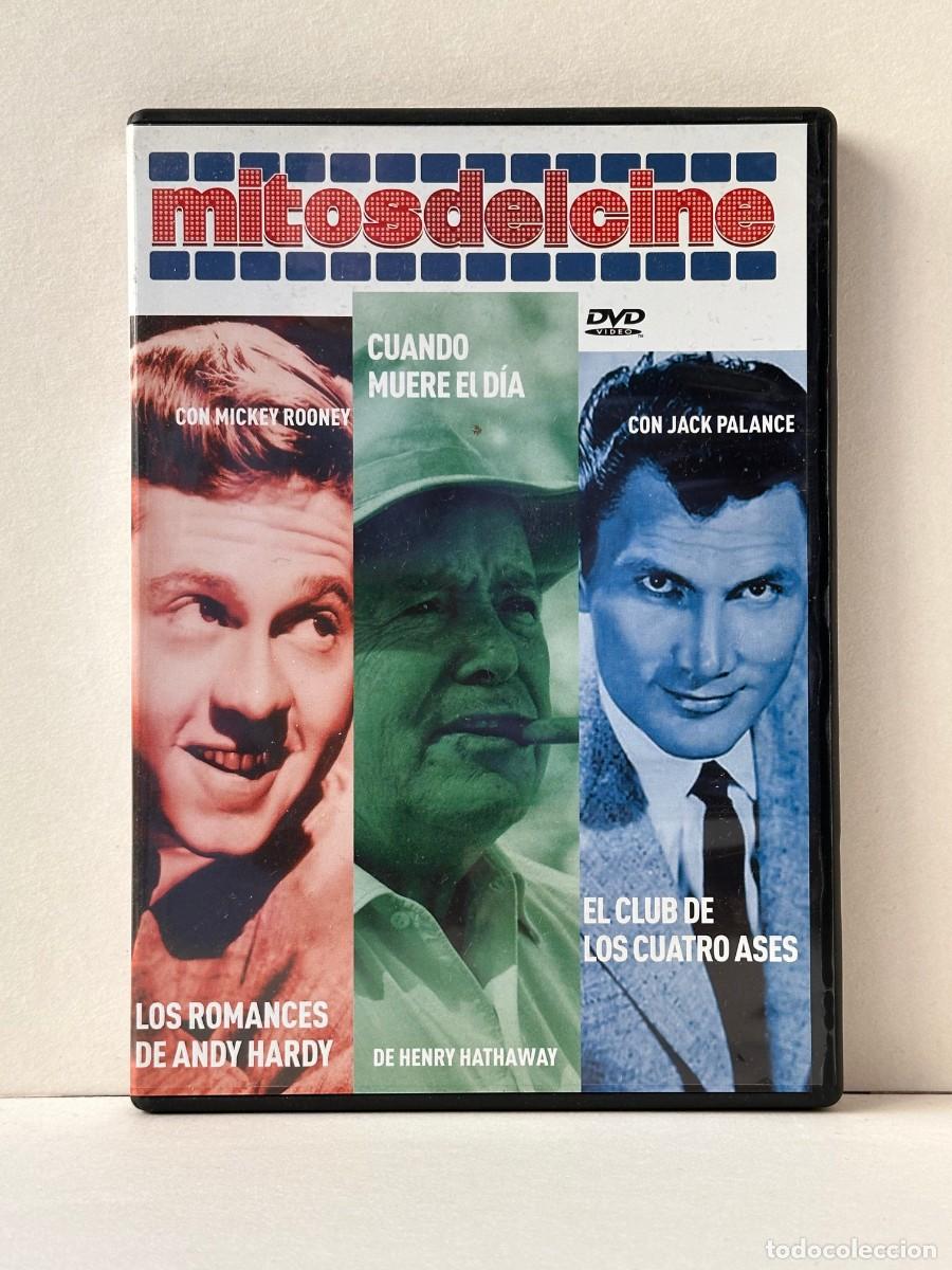 Cinema: Los romances de Andy Hardy + Cuando muere el d&iacute;a + El Club de los Cuatro Ases (DVD)