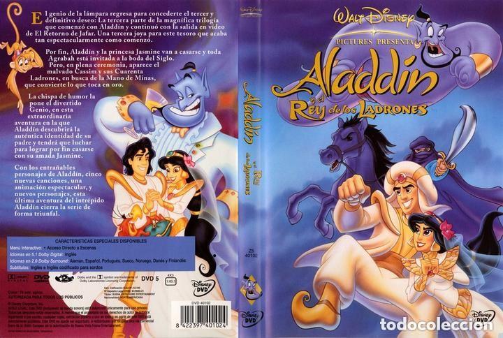 Cine: Aladdin y el Rey de los Ladrones Primera Edici&oacute;n DVD