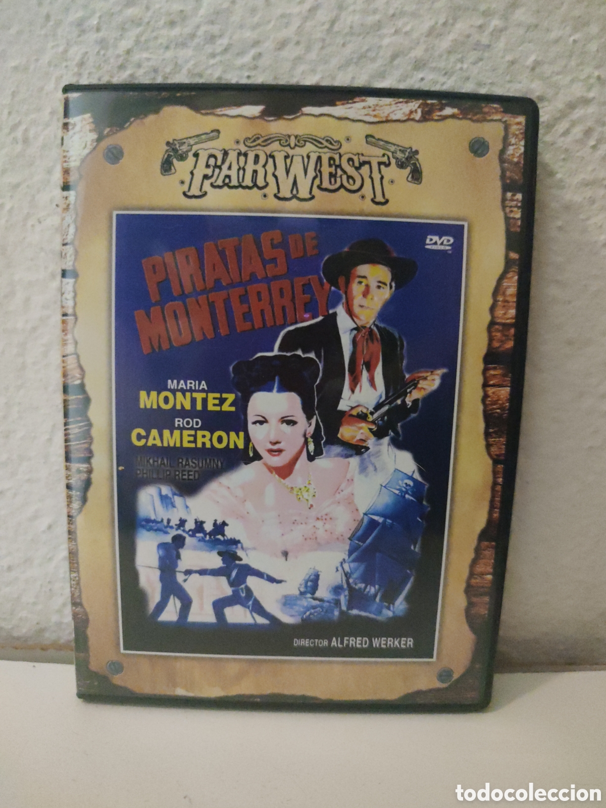 Cinema: Dvd - Piratas de Monterrey - Pirates of Monterey - Alfred L. Werker - Western. Aventuras. Roman
