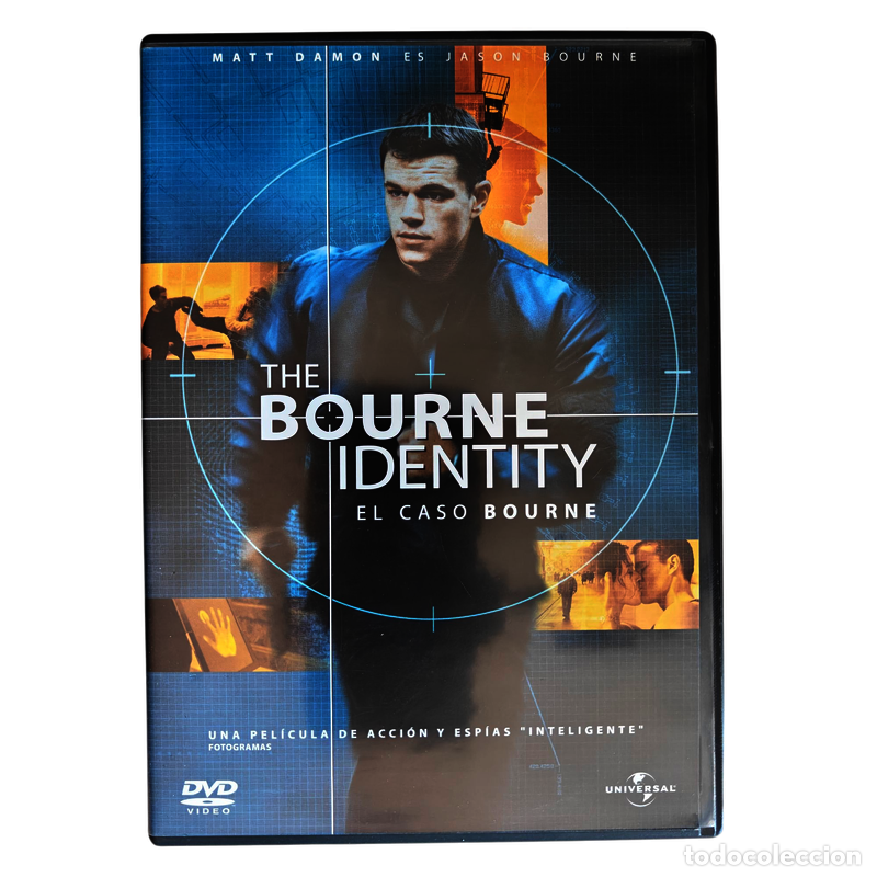 Cinema: AS621 Bourne Identitiy, el caso Bourne DVD SEGUNDA MANO