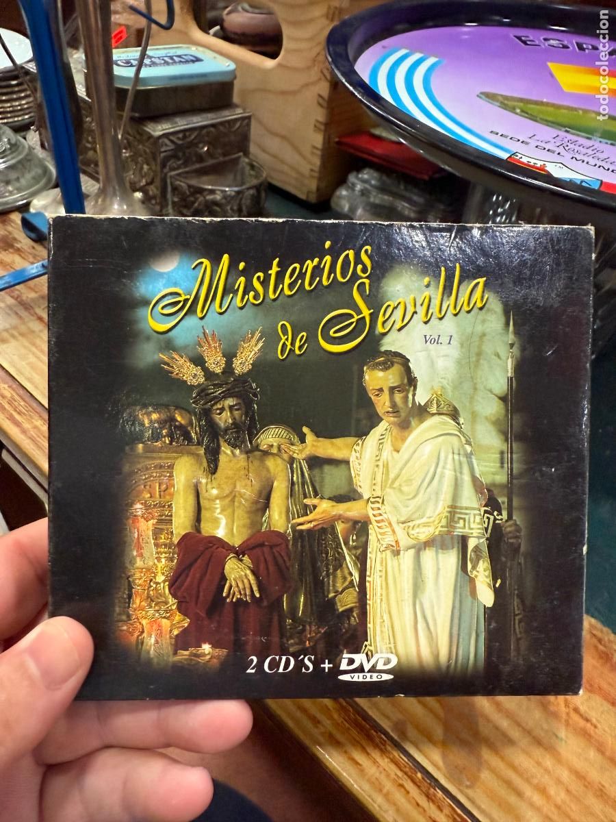 Cine: DOBLE CD + DVD MISTERIOS DE SEVILLA - SEMANA SANTA SEVILLA