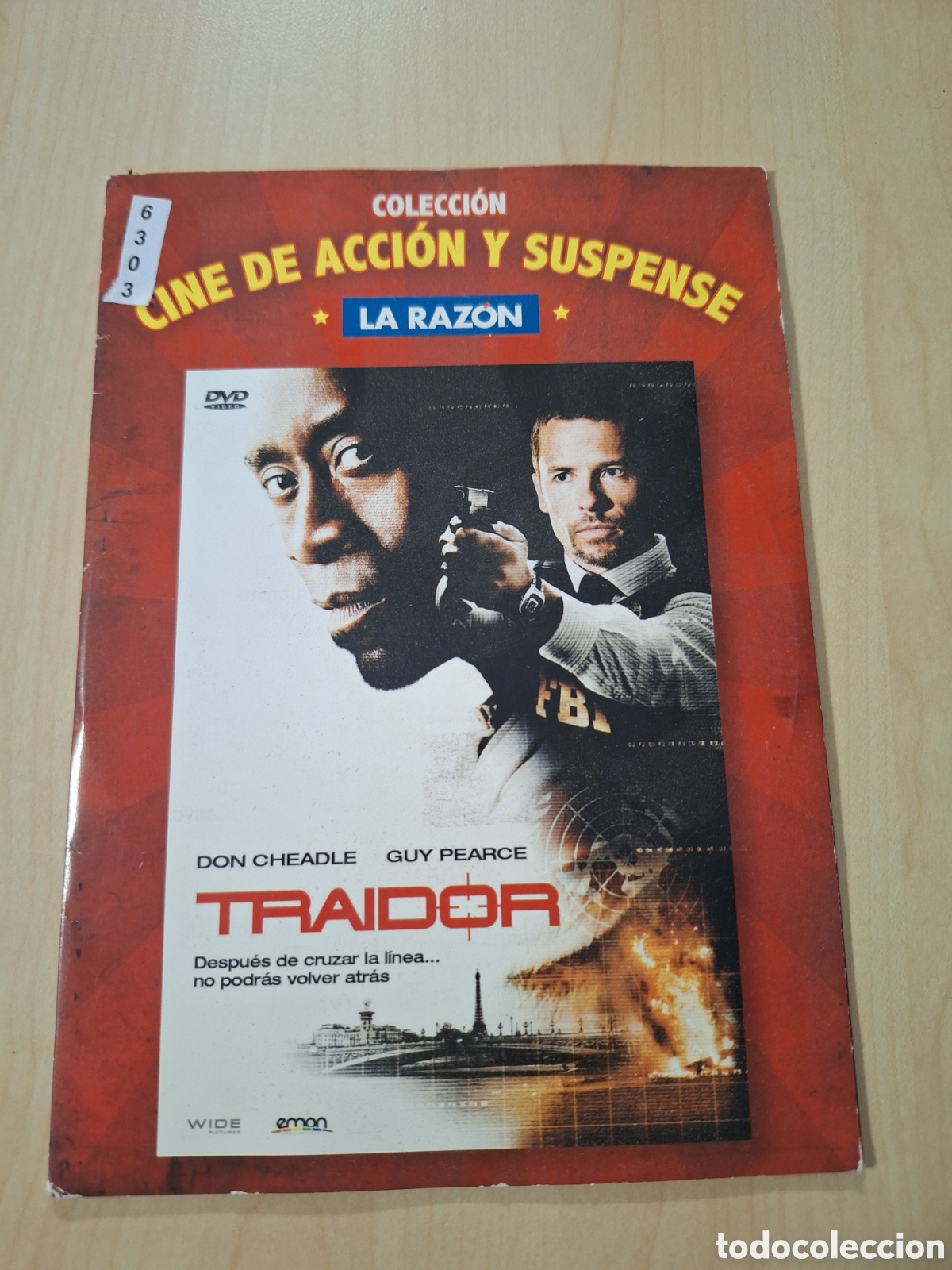 Cinema: DVS6303 traidor DVD TAPA FINA