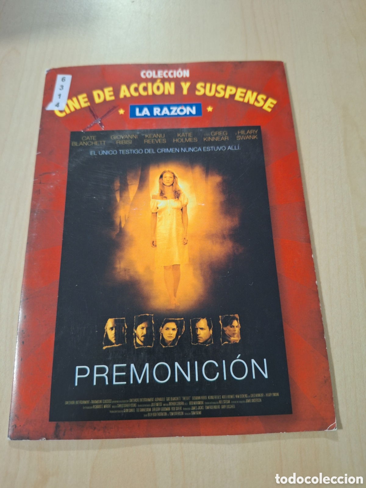Cinema: DVS6314 premonicion DVD TAPA FINA