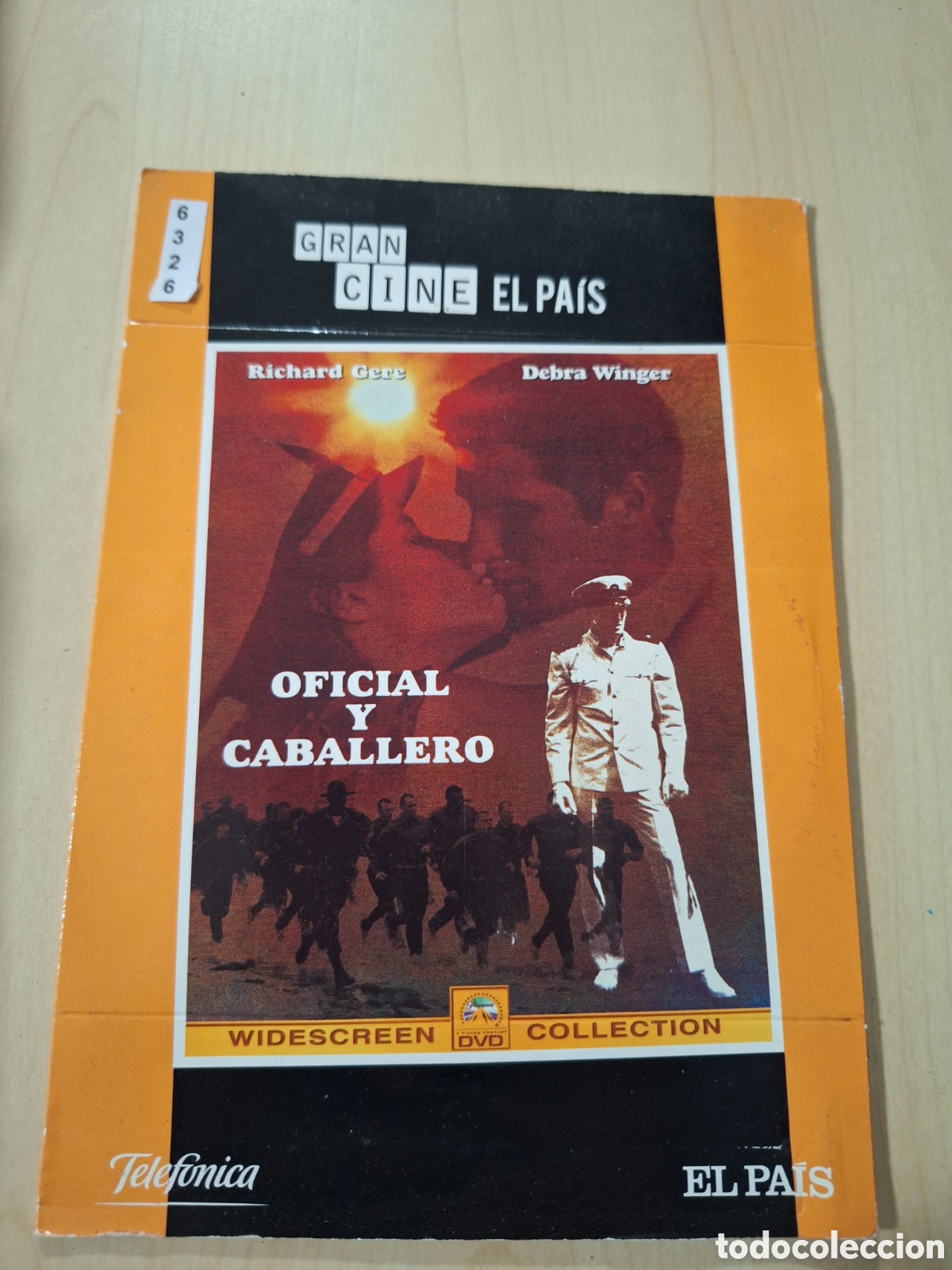 Cine: DVS6326 oficial y caballero DVD TAPA FINA