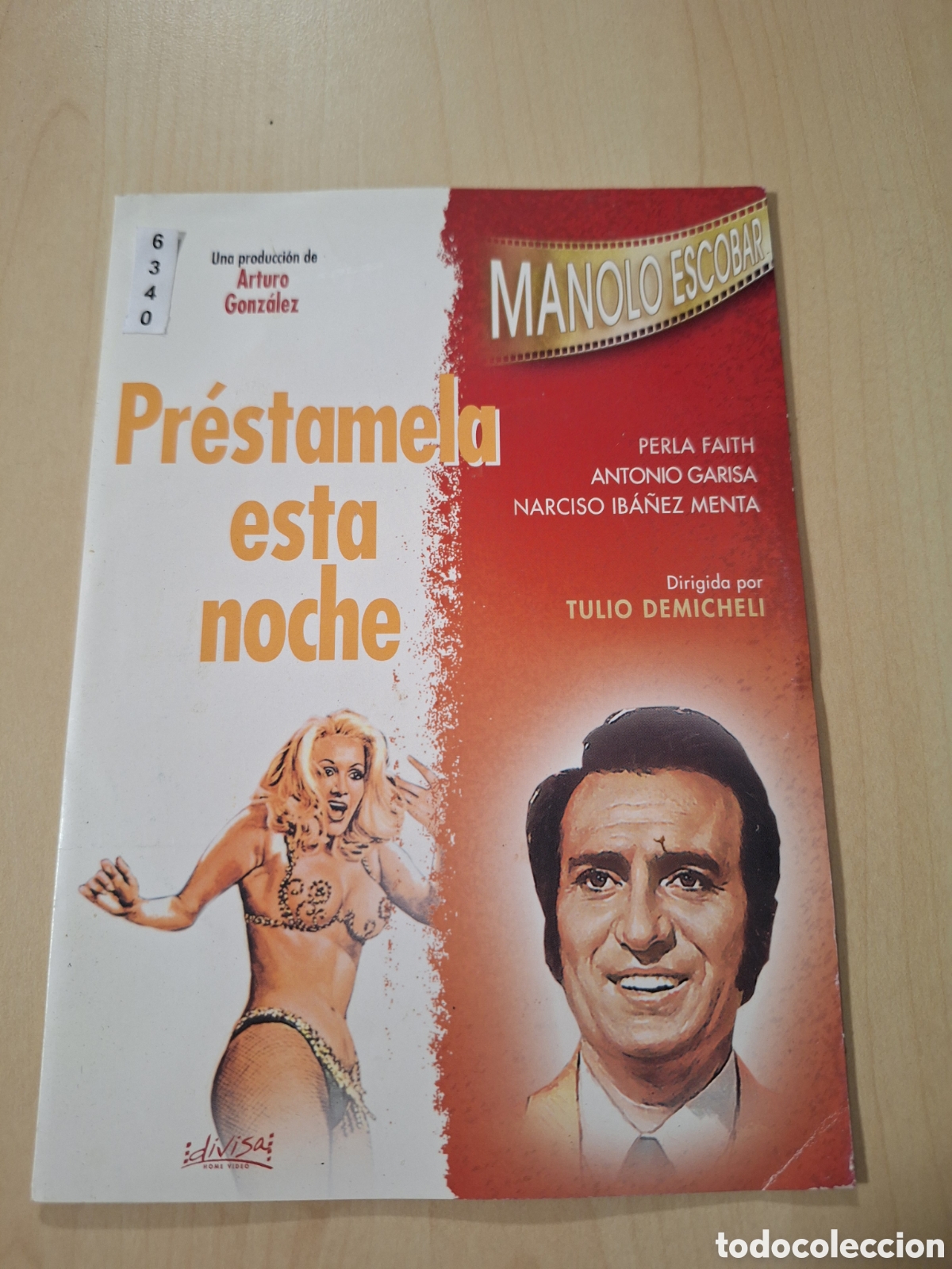 Cin&eacute;ma: DVS6340 prestamela esta noche DVD TAPA FINA