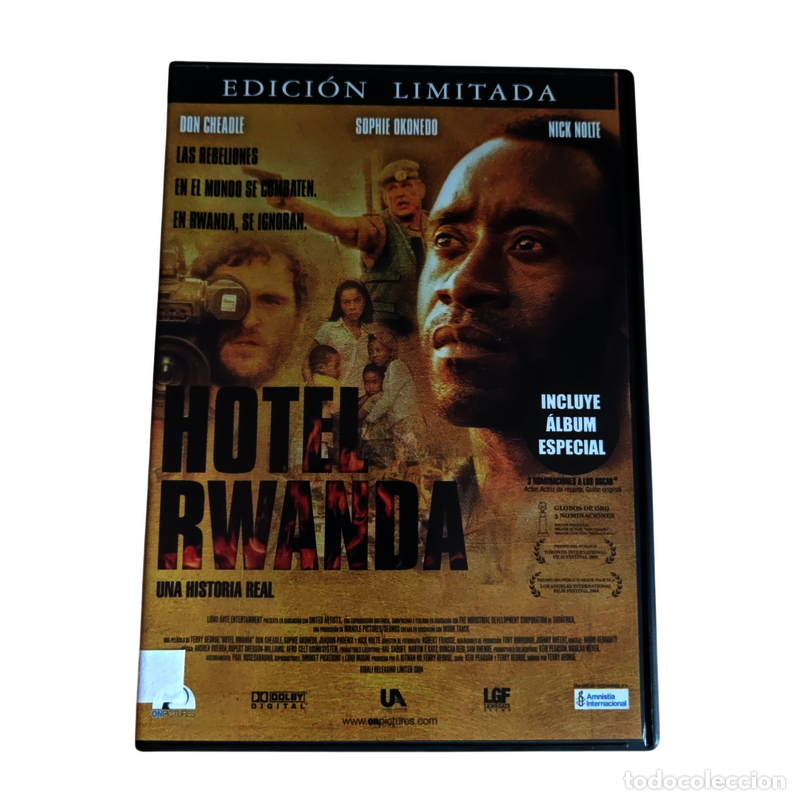 Cinema: CND29 Hotel Rwanda DVD COMO NUEVO