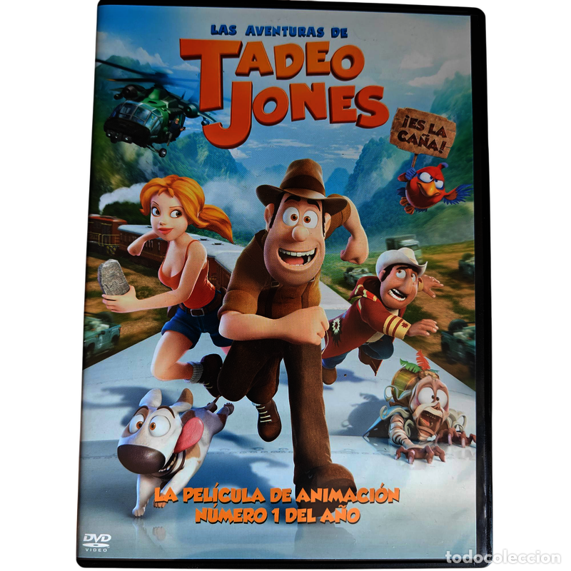 Cine: CND111 Las aventuras de Tadeo Jones DVD COMO NUEVO