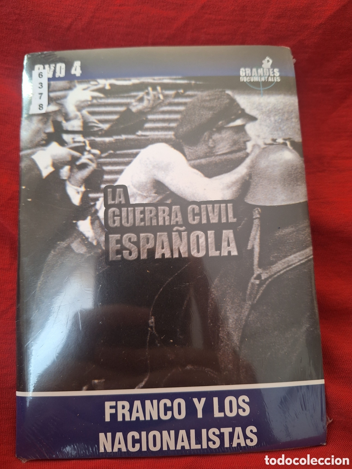 Cinema: CNT6378 la guerra civil espa&ntilde;ola dvd 4 DVD CARTON