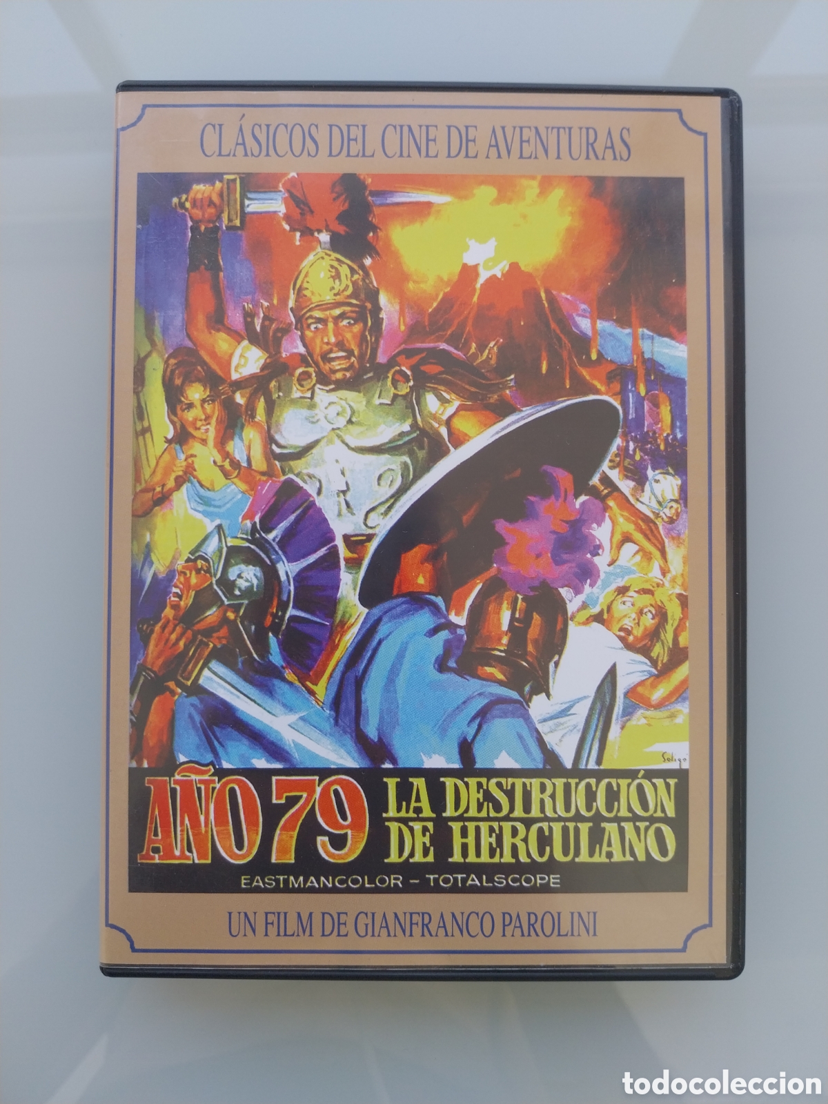 Cine: DVD A&Ntilde;O 79 LA DESTRUCCI&Oacute;N DE HERCULANO DE GIANFRANCO PAROLINI CON BRAD HARRIS Y MARA LANE