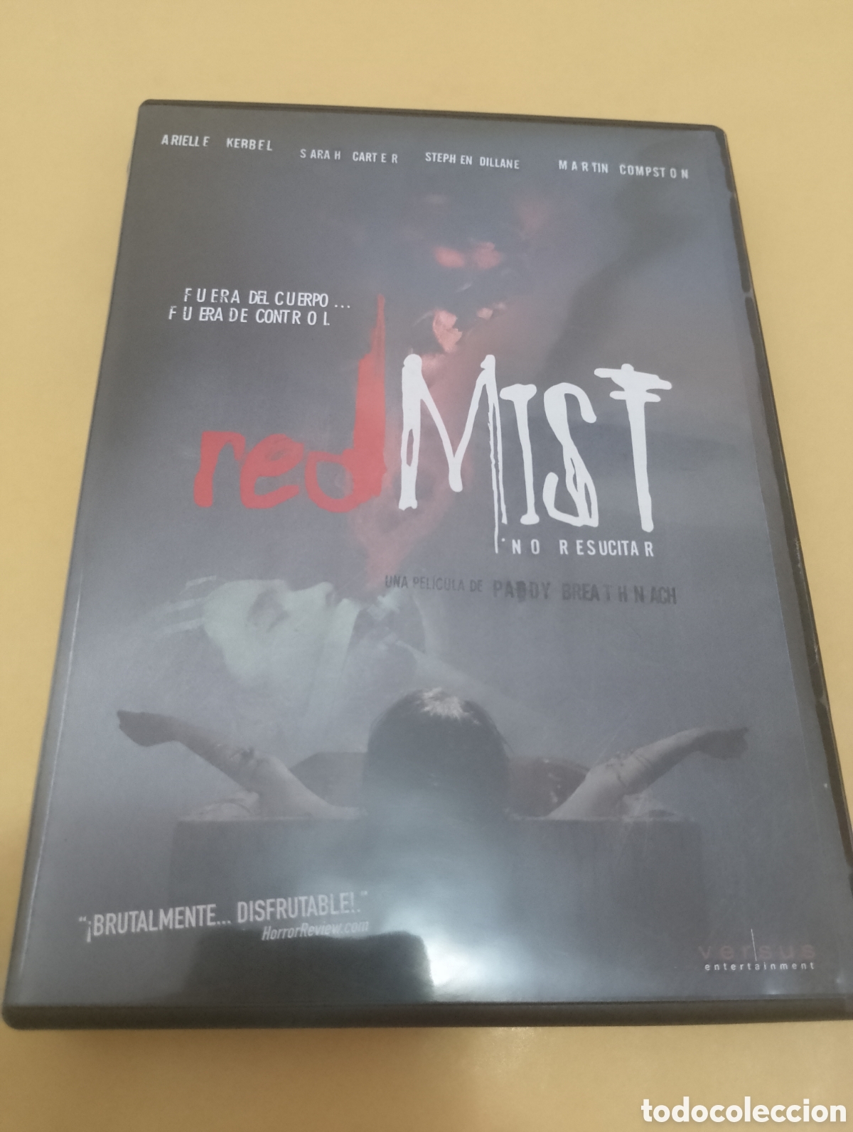 Cine: Dvd. Red Mist. Terror.