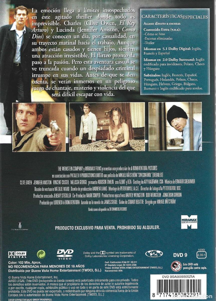Cine: SIN CONTROL CLIVE OWEN - Foto 2