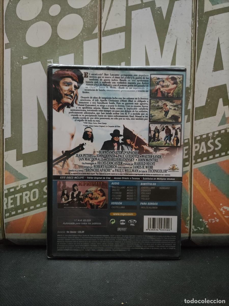 Cine: DVD 1485 &rdquo;precintado&rdquo; Apache - Burt Lancaster - Foto 2