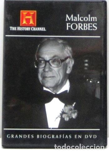Cinema: MALCOLM FORBES - GRANDES BIOGRAFIAS- THE HISTORY CHANNEL - DOCUMENTAL - DVD