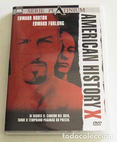 Cinema: AMERICAN HISTORY X DVD PEL&Iacute;CULA VIOLENCIA EDWARD NORTON FURLONG - RACISMO EN EEUU ODIO PA&Iacute;S PODRIDO