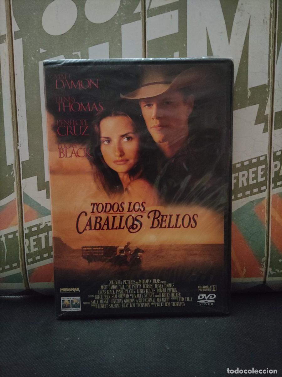 Cinema: DVD &rdquo;Precintado&rdquo; 495 Todos los caballos bellos - Matt Damon, Pen&eacute;lope Cruz