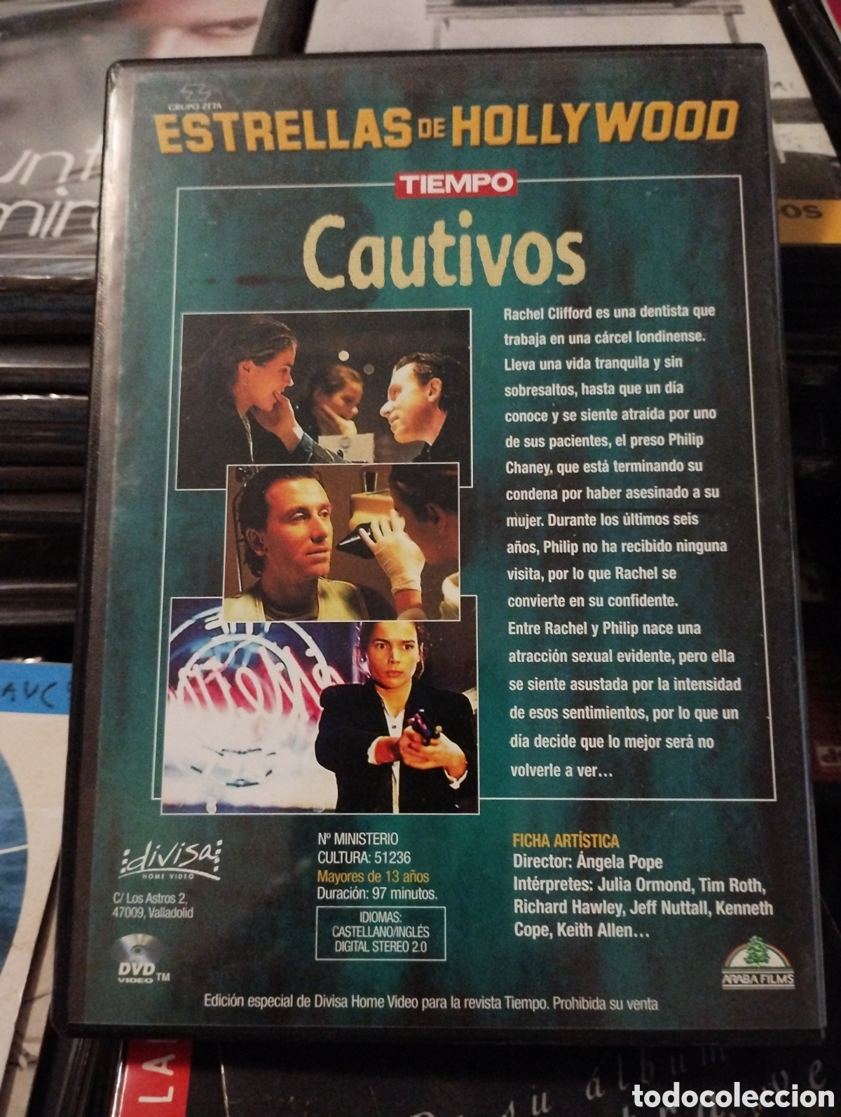 Cine: Cautivos. DVD. Tim Roth - Foto 2