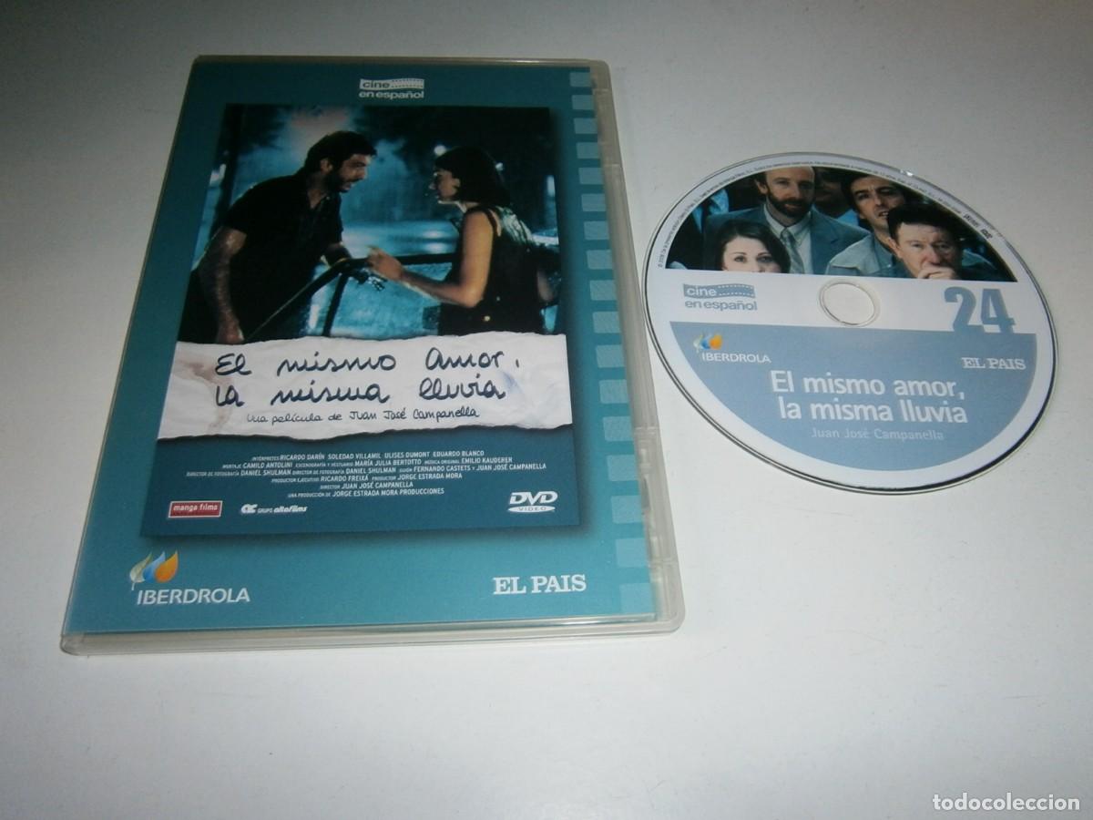Cine: EL MISMO AMOR LA MISMA LLUVIA DVD RICARDO DARIN SOLEDAD VILLAMIL