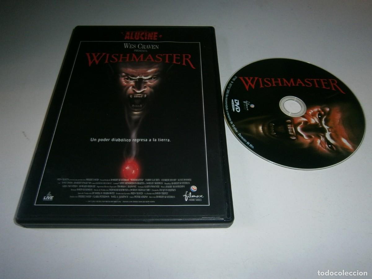 Cine: WISHMASTER DVD WES CRAVEN