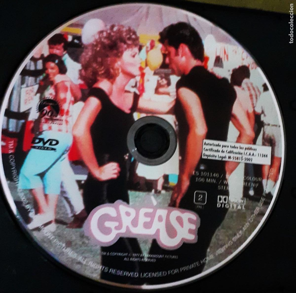 Cinema: GREASE (BRILLANTINA). CINE EN DVD DE COLECCION.