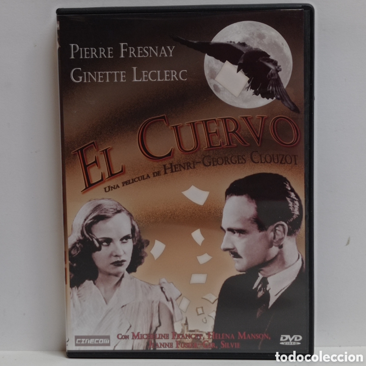 Cine: EL CUERVO, H-G GLOUZOT (1943): P.FRESNAY -VOSE, COMO NUEVA-