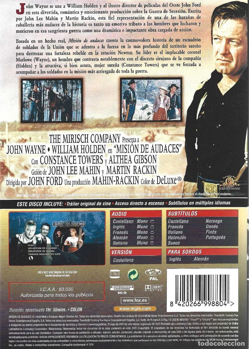 Cine: MISI&Oacute;N DE AUDACES JOHN WAYNE - Foto 2