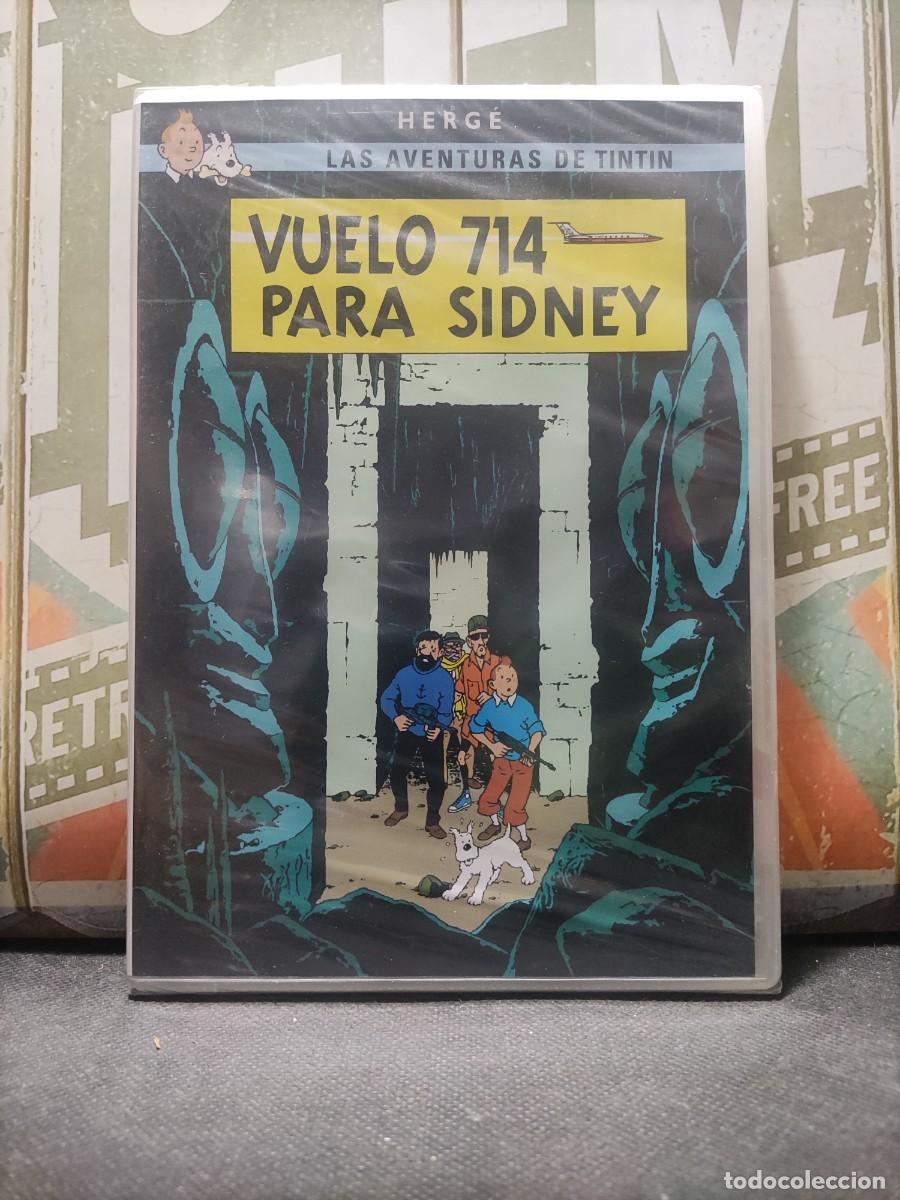 Cine: DVD &rdquo;precintado&rdquo; 558 Vuelo 714 para Sidney / Las aventuras de Tint&iacute;n