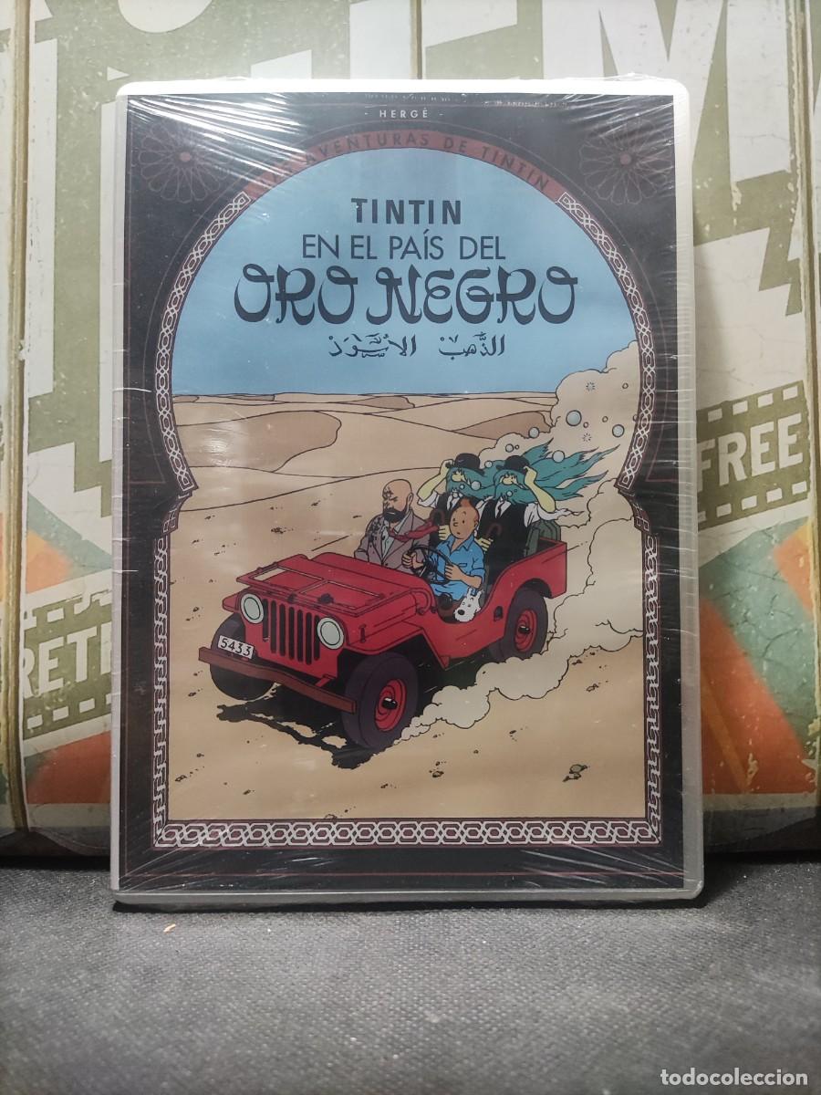 Cine: DVD &rdquo;precintado&rdquo; 560 Tint&iacute;n en el pais del oro negro / Las aventuras de Tint&iacute;n
