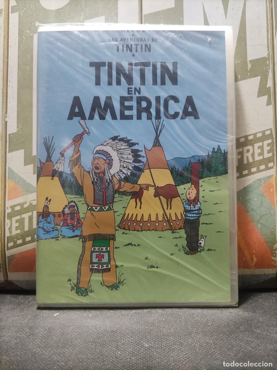 Cine: DVD &rdquo;precintado&rdquo; 561 Tint&iacute;n en Am&eacute;rica / Las aventuras de Tint&iacute;n