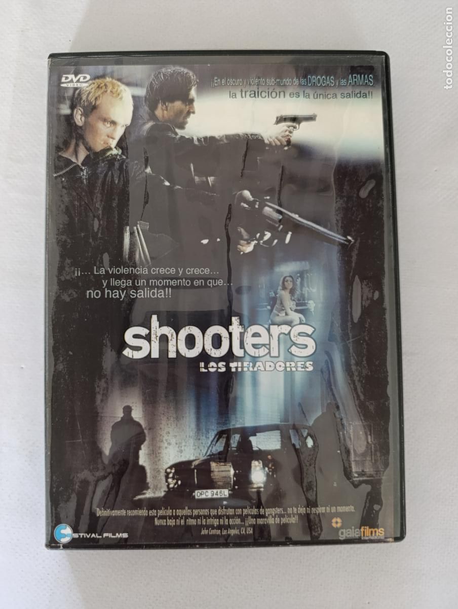 Cinema: DVD SHOOTERS - LOS TIRADORES - LEER DESCRIPCION (012)