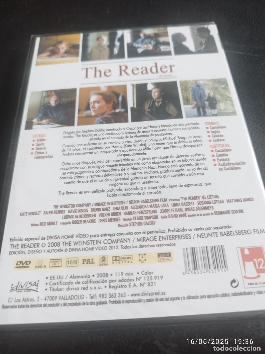 Cine: DVD The Reader (El lector) - Foto 2