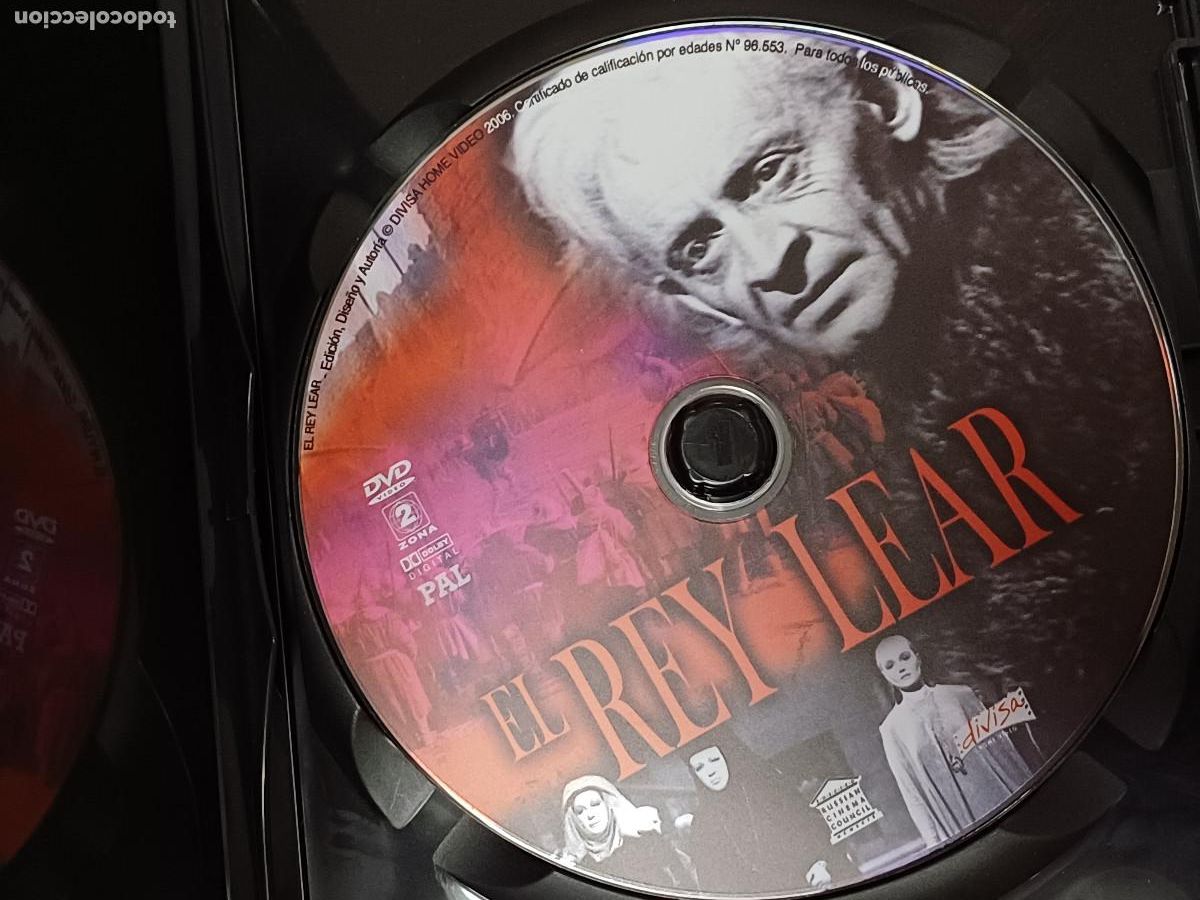 Cine: EL REY LEAR/GRIGORI/DVD. - Foto 2