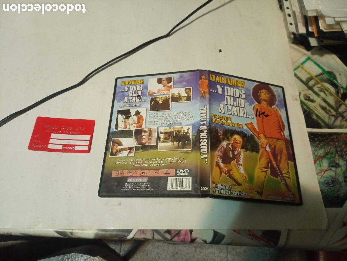 Cine: DVD y dios dijo a cain - Foto 1