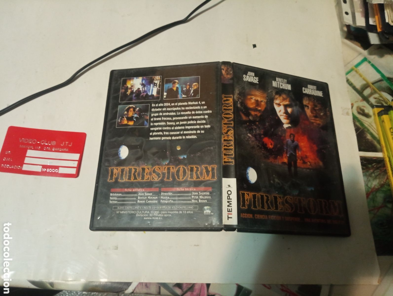 Cine: DVD firestorm John savage - Foto 1