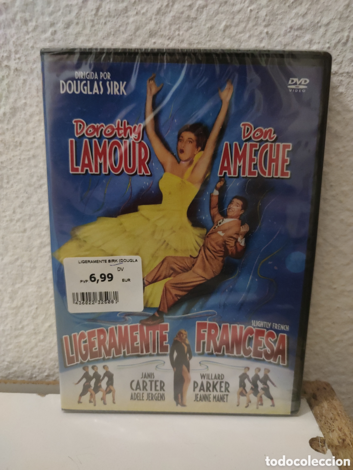 Cin&eacute;ma: Dvd - Ligeramente francesa - Con acento franc&eacute;s - Slightly French - Douglas Sirk - Comedia. Musical