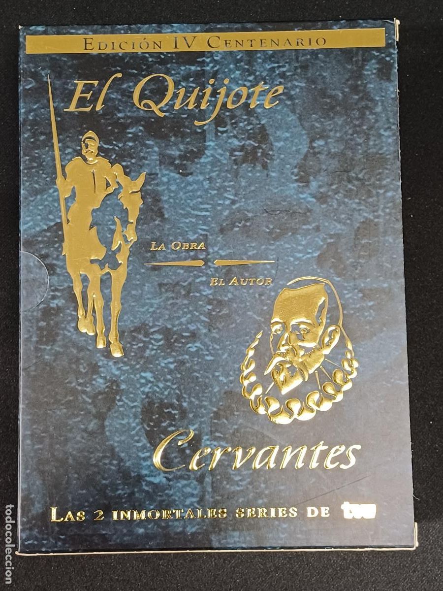 Cine: EL QUIJOTE-CERVANTES/DVD EDICION IV CENTENARIO.