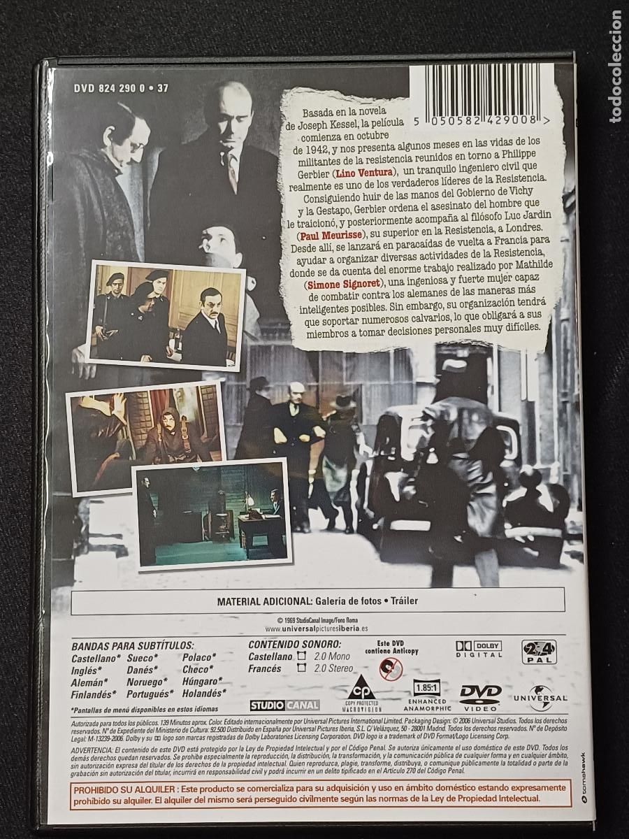 Cine: EL EJERCITO DE LAS SOMBRAS/DVD. - Foto 3