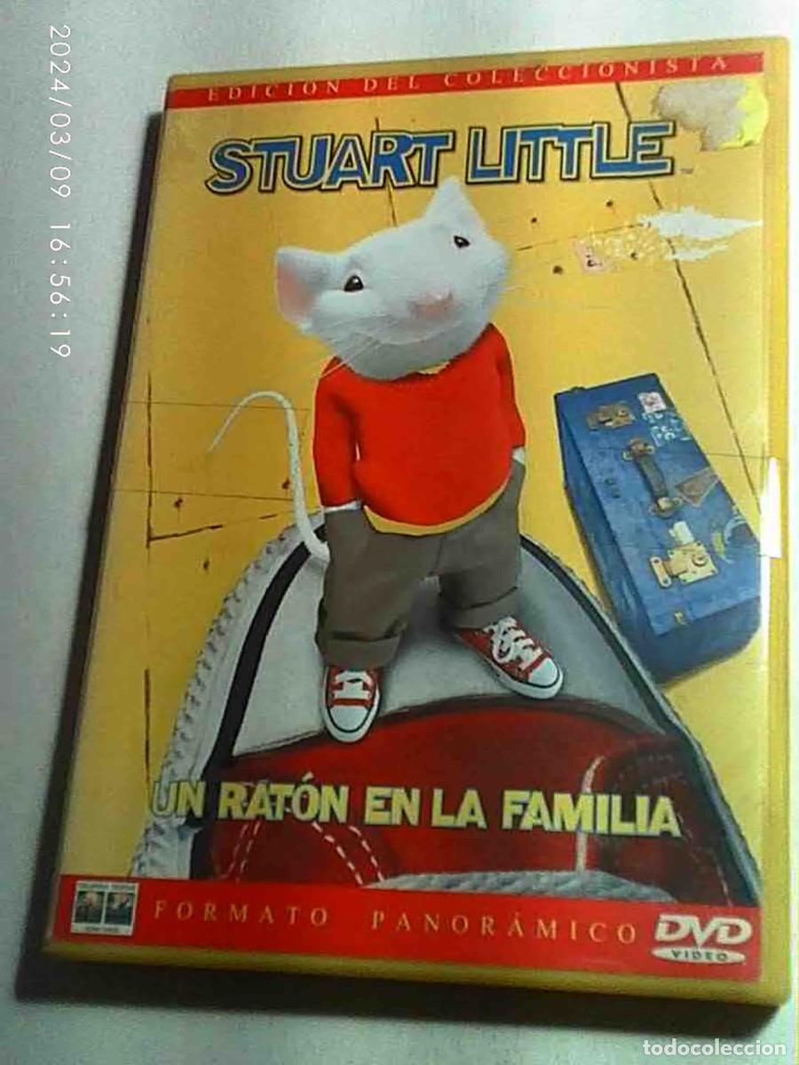 Cine: dvd stuart little. un rat&oacute;n en la familia. 81 min (buen estado)